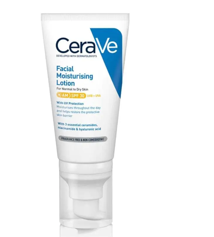 CeraVe AM Facial Moisturizer with SPF 30 (52ml)